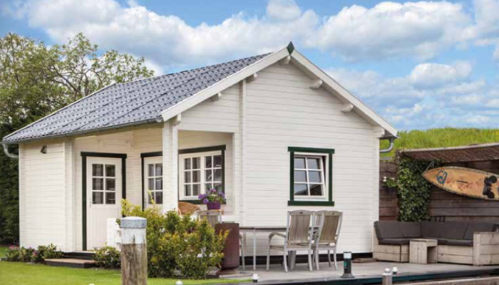 Een houten tuinhuis kunt u laten plaatsen in Hoogeveen door Wim Koster tuinhout