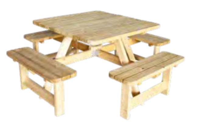 Douglashout is een veelgebruikt product voor tuinmeubelen Douglashout is een veelgebruikt product voor tuinmeubelen