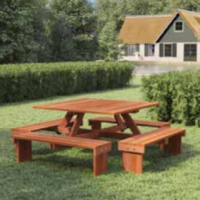 Hardhouten tuinmeubilair gaat jaren mee en past dankzij de mooie warme kleur in elke tuin Hardhouten tuinmeubilair gaat jaren mee en past dankzij de mooie warme kleur in elke tuin
